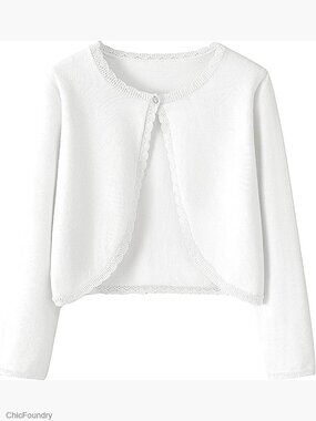 Kids Cardigan Long Sleeve Button Knit Sweater Girls